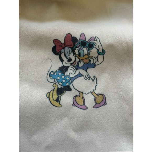 Disney Classic Friends cream wrap tennis dress high neck sleeveless mini built i - Picture 4 of 7